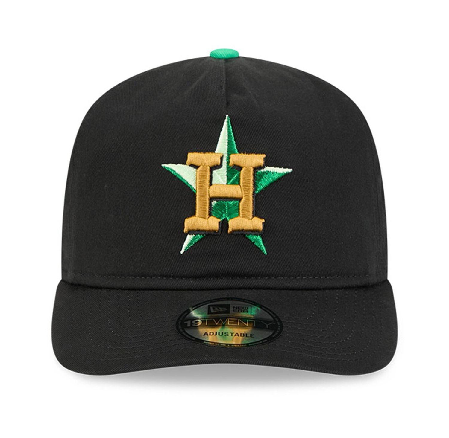 Men's Black Houston Astros 2026 St. Patrick's Day 19TWENTY Adjustable Hat