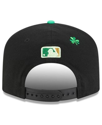Men's Black Atlanta Braves 2026 St. Patrick's Day 19TWENTY Adjustable Hat