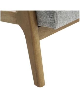 Novak 27"W Mid-Century Modern Accent Armchair