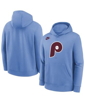 Big Boys and Girls Light Blue Philadelphia Phillies Club Fleece Hoodie