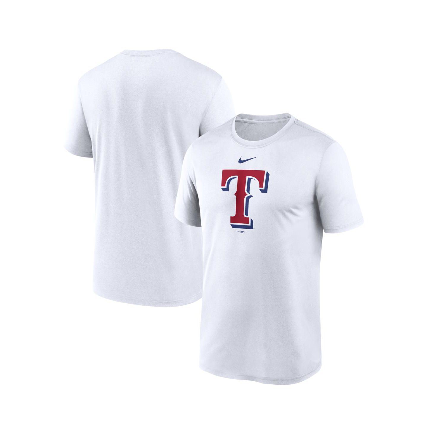 Мужская футболка Nike White Texas Rangers New Legend Dri-FIT — фото 1