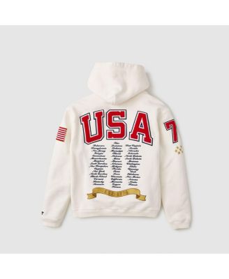 Men's White USA 250 Limited Edition Heavyweight Fleece Hoodie