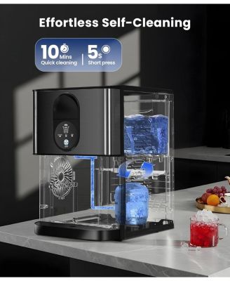 Countertop Nugget Ice Maker with Dispenser, 44 lbs. Daily Capacity