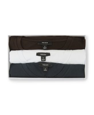 Men's 3 Pack Cotton Crew-Neck T-Shirts