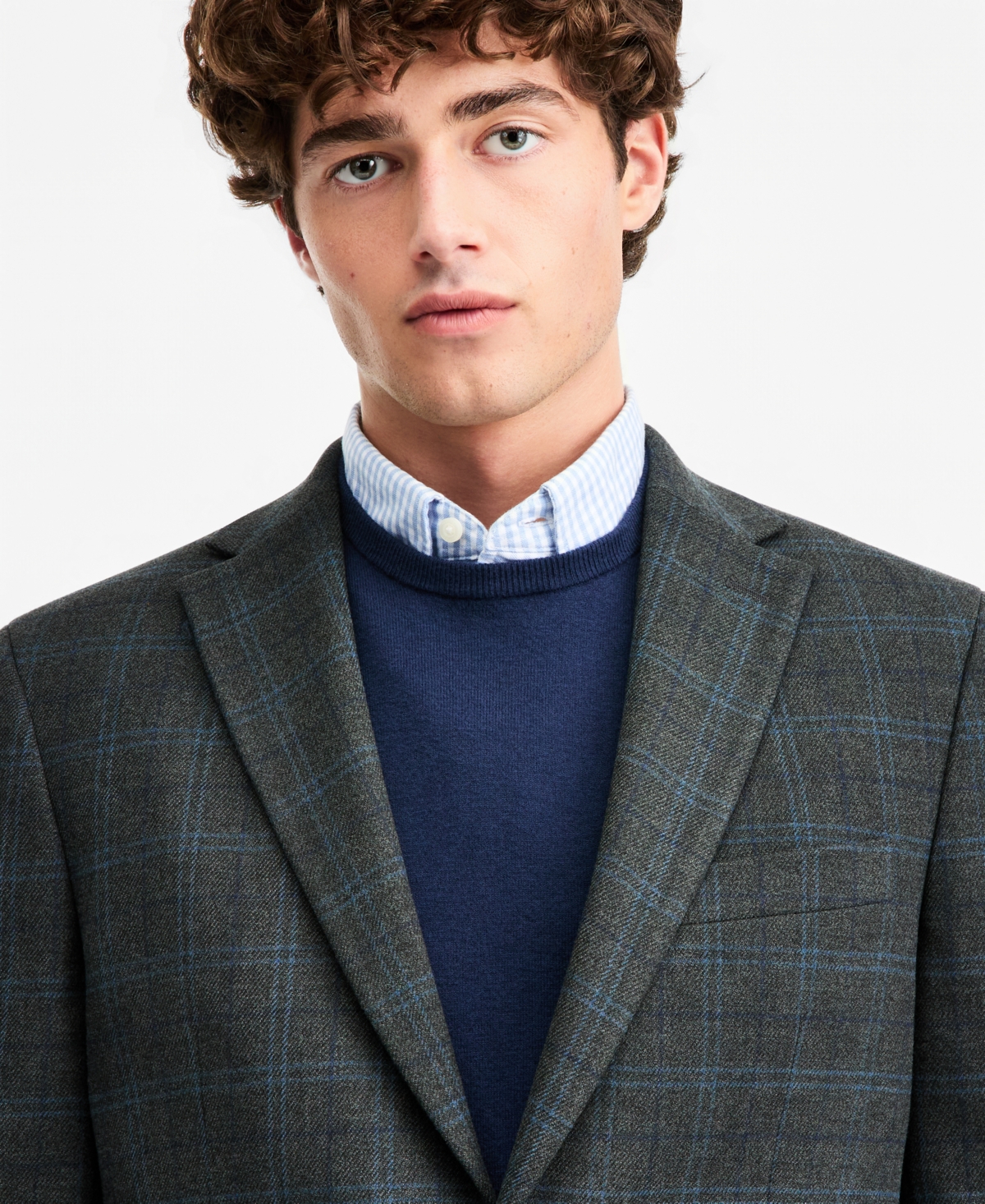 Tommy Hilfiger Men's Modern-Fit Pattern Sport Coat