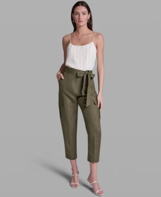 Women's Tie-Waist Utility Pants