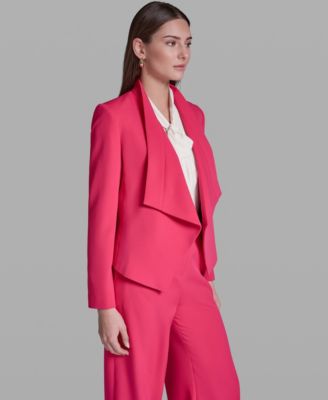 Women's Open-Front Collared Jacket