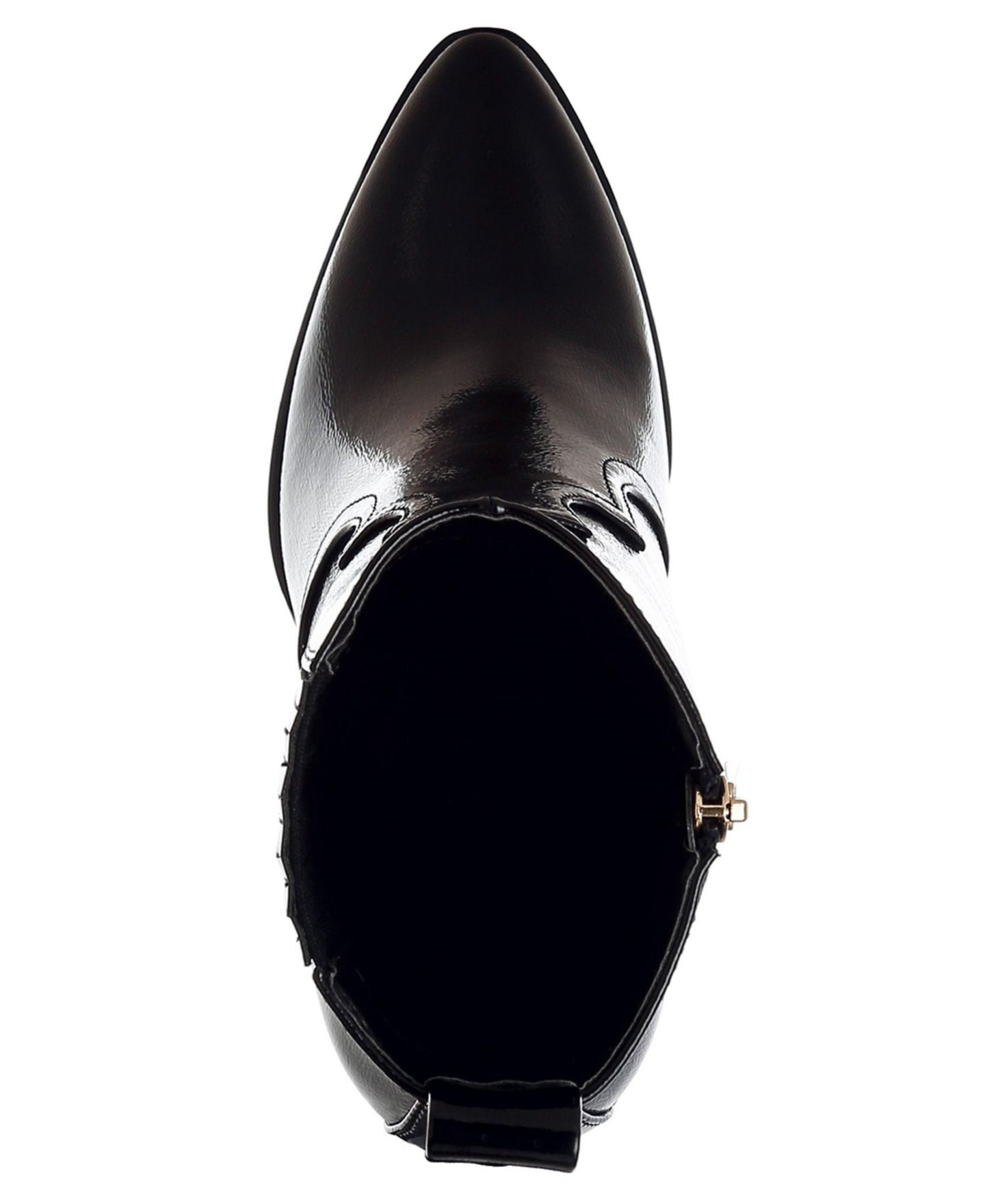 Женские ботинки London Rag Cornus Pointed Toe Ankle, цвет: Чёрная искусственная кожа — фото 4