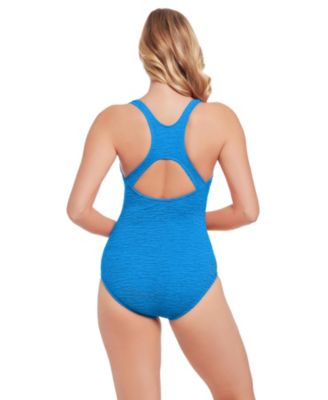 Women's Chlorine Resistant Active Back One-Piece Swimsuit