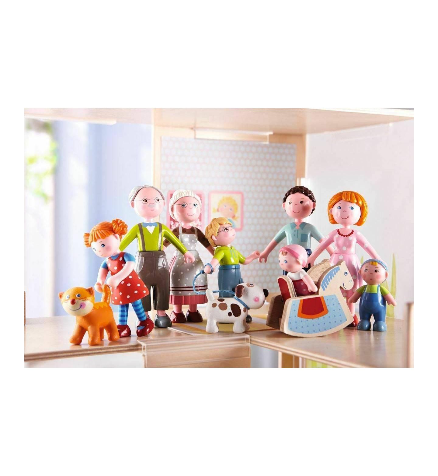 Коллекционная подвижная кукла Haba Little Friends Katrin, 4.5", от 3 лет — фото 8