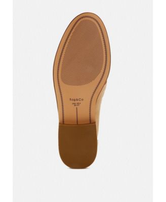 Womens Rhone Tassels Detail Suede Loafers