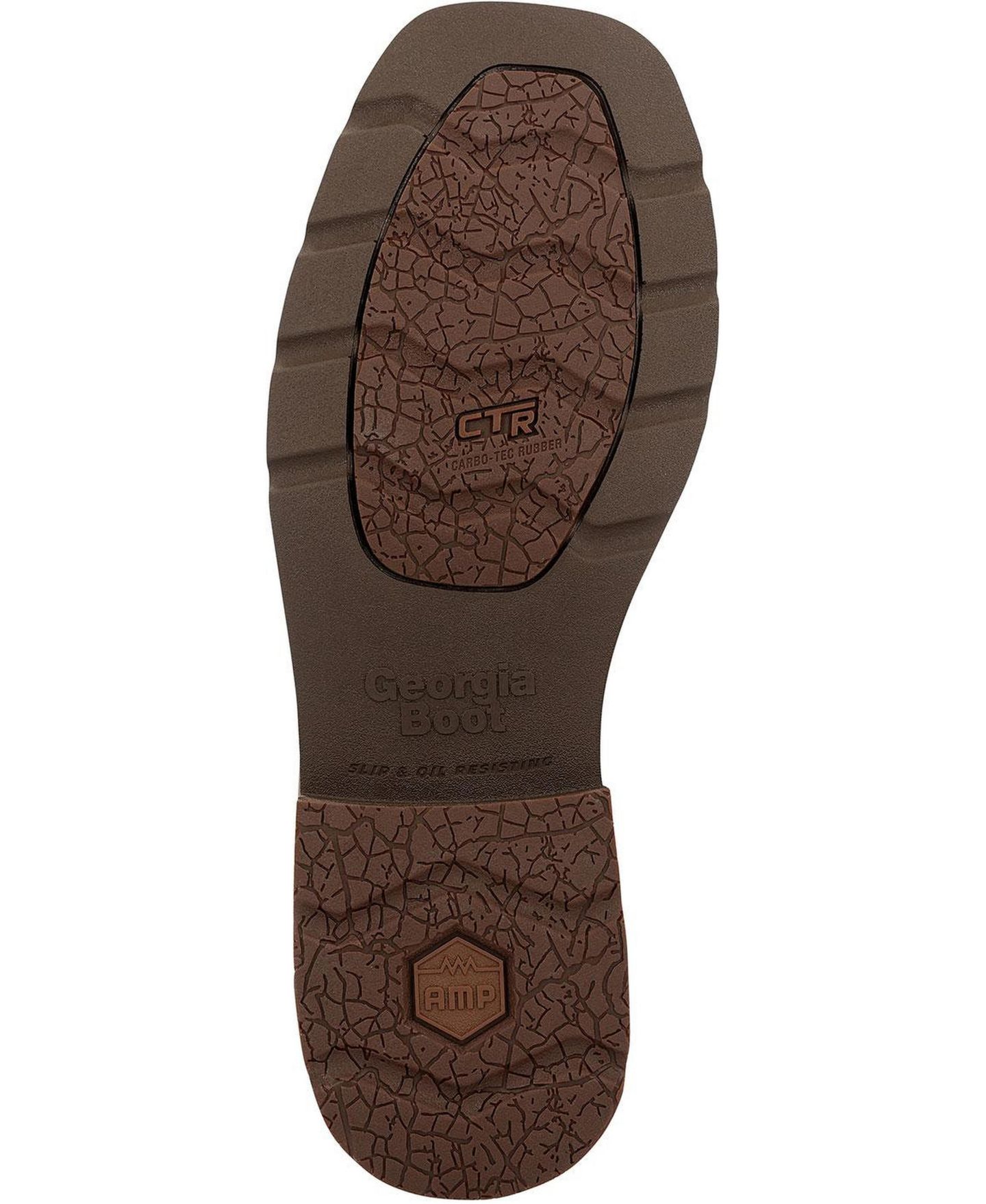 Мужские ботинки GEORGIA BOOT Core 37 11" Western Pull-On Work Boot, цвет: Коричневый — фото 2