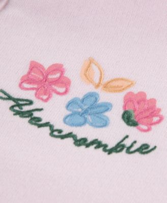 Baby Girls' Floral Hooded Coverall