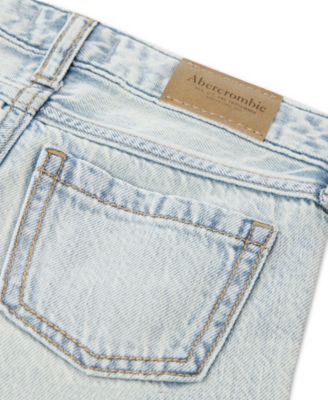 Baby Girls' Eyelet Baggy Jeans