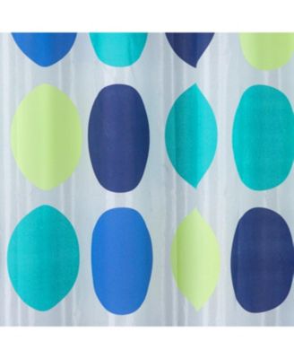 90 GSM Printed Peva Glit Dorothy Shower Curtain 70" x 72" Blue