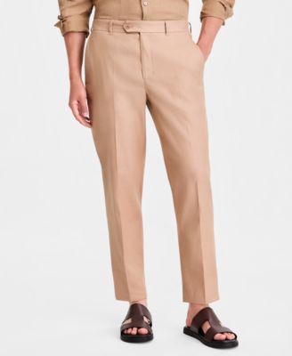 Alfani Men's Tech Linen-Blend Pants, Macy's Exclusive - Macy's