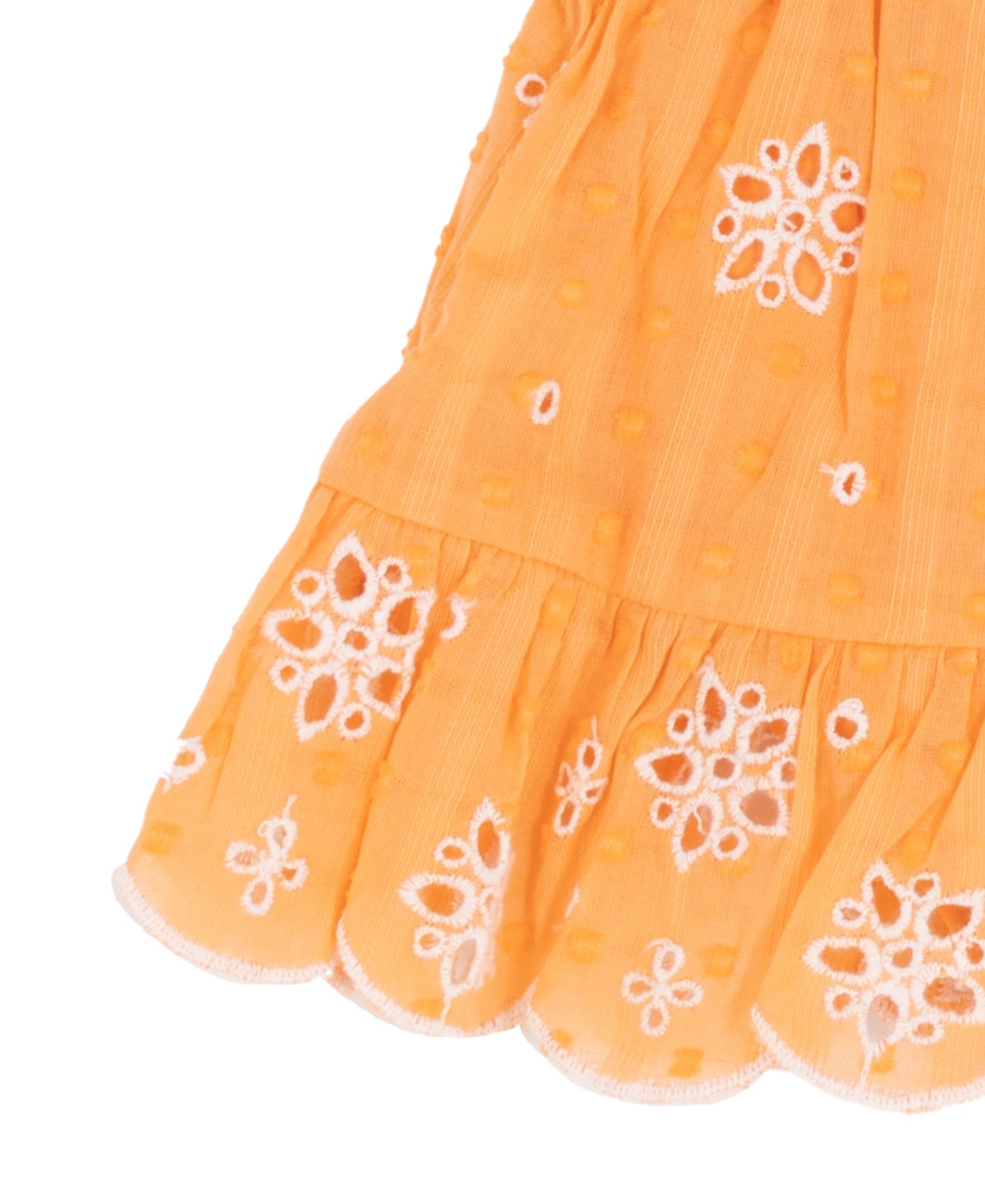Baby Girls' Sleeveless Eyelet Tank Top and Skort, 2-Piece Set