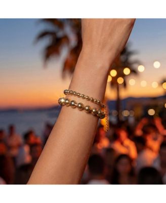 Vermeil Bead Bracelet
