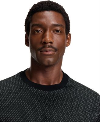 Men's Mercerized-Cotton Monogram T-Shirt