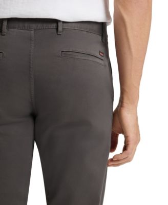 Men's Stretch-Cotton Satin Slim-Fit Chinos