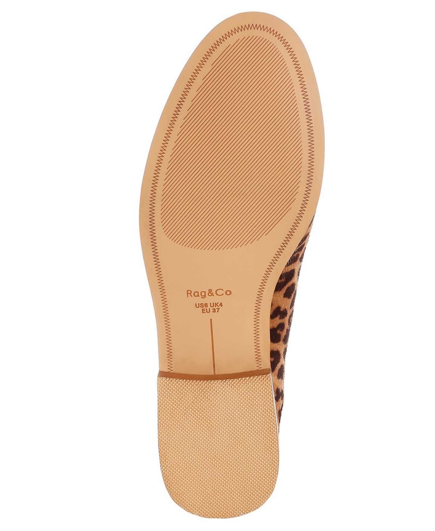 Женские туфли Rag & Co Cacani Leopard Print Heeled, цвет: Леопардовый — фото 6