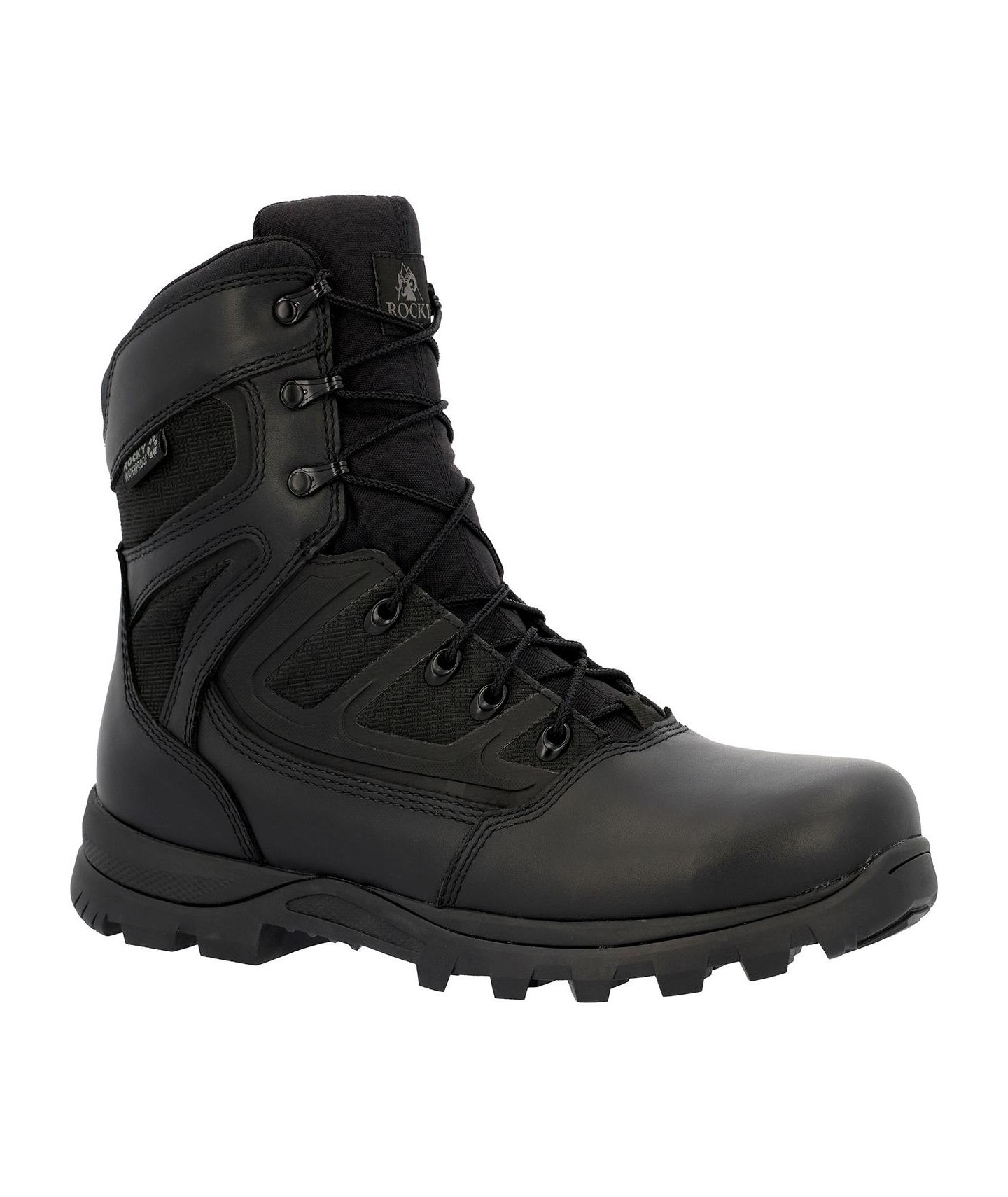 Мужские ботинки ROCKY Enforcer 8" Composite Toe Public Service Boot, цвет: Чёрный — фото 1