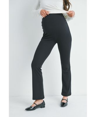 Maternity Over-the-Belly Bootcut Pull-On Pants