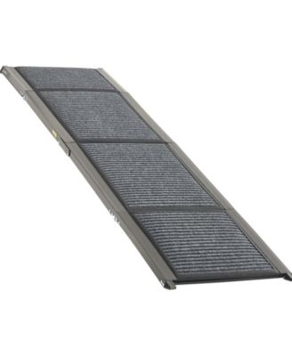 71" Folding Dog Ramp 17" Wide, Non-Slip Surface, Supports up to 250 lbs