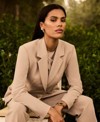 Women's Two-Button Peak-Lapel Blazer