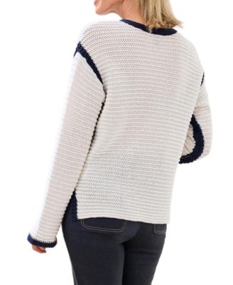 Women's Notch Collar Sweater