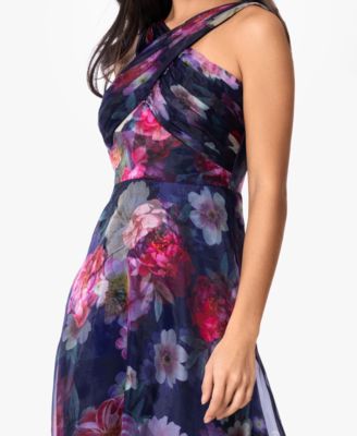 Petite Sleeveless Halter Neck Ball Gown