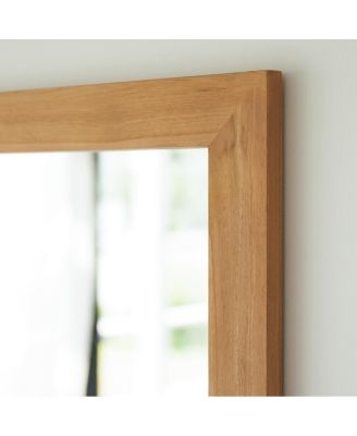 Tona full-length mirror in teak