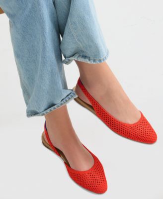 Women's Almond Slingback Flats