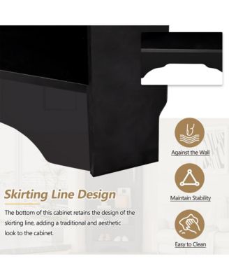 Corner Hall Tree - Versatile Entryway Coat Rack with 4 Hooks and Adjustable Shoe Shelf for Living Room, Hallway