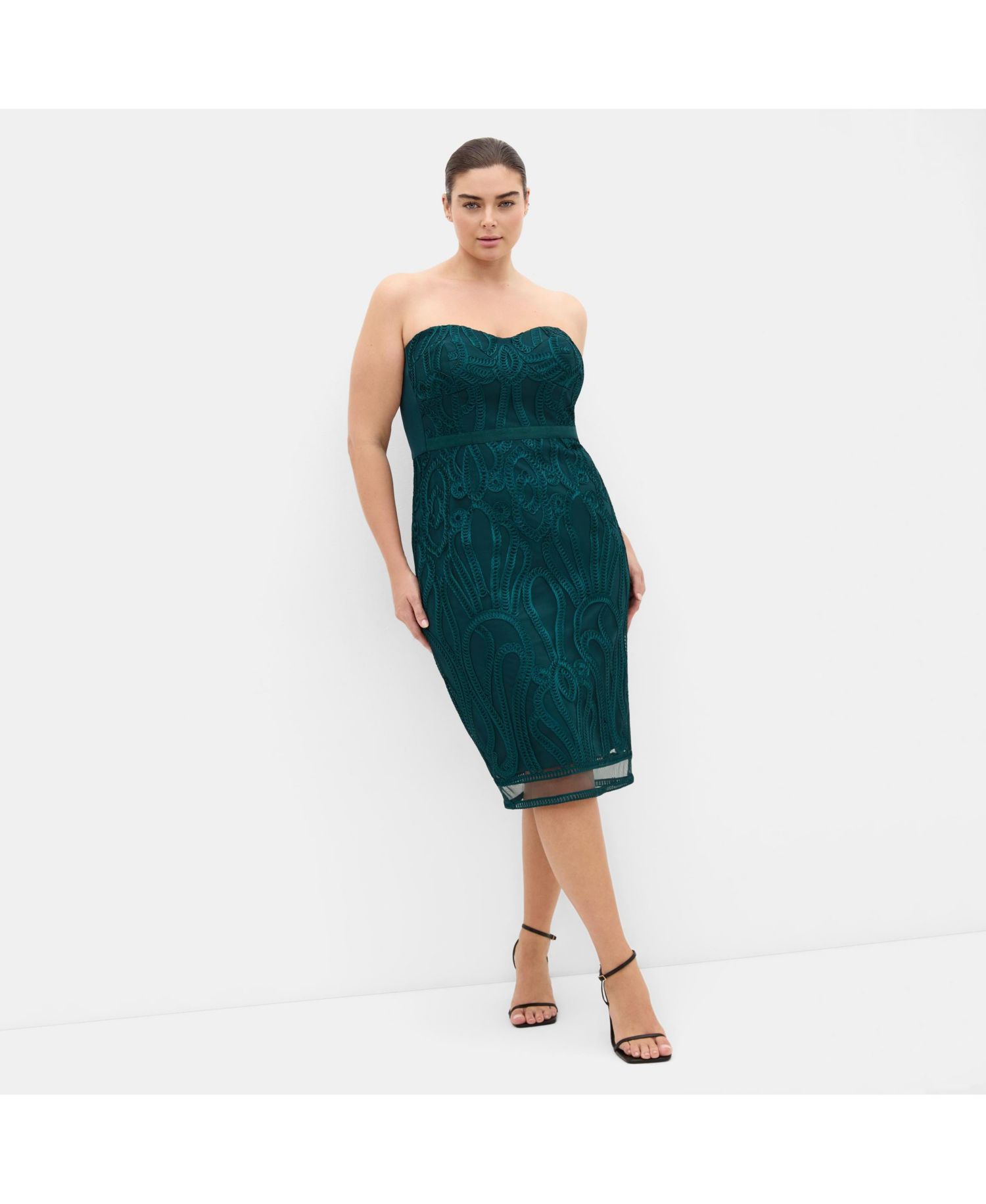 Women's Antonia Strapless Midi Dress