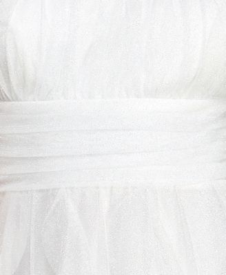 Juniors' Emma Corkscrew-Ruffled Dress