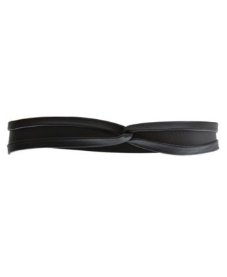 Women's skinny wrap belt