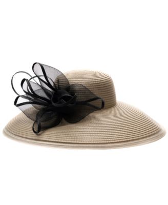 Extra Wide Brim Crinoline Hat