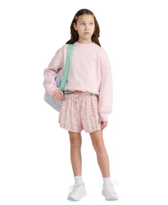Girls' YPB Pull-On Floral Flared Shorts