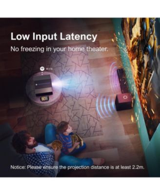 Projector 4K Decoding 900 ANSI Lumens, 6D Keystone, Full HD Native 1080P Projector Home Cinema, WiFi and Bluetooth 5.3 Proyector, Apollo P60