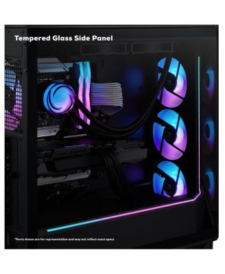 SMI7N57T01 Liquid Cooled Gaming Desktop Computer, Intel Core Ultra 7 265F 2.4GHz, 32GB RAM, 2TB SSD, NVIDIA GeForce RTX 5070 Ti 16GB