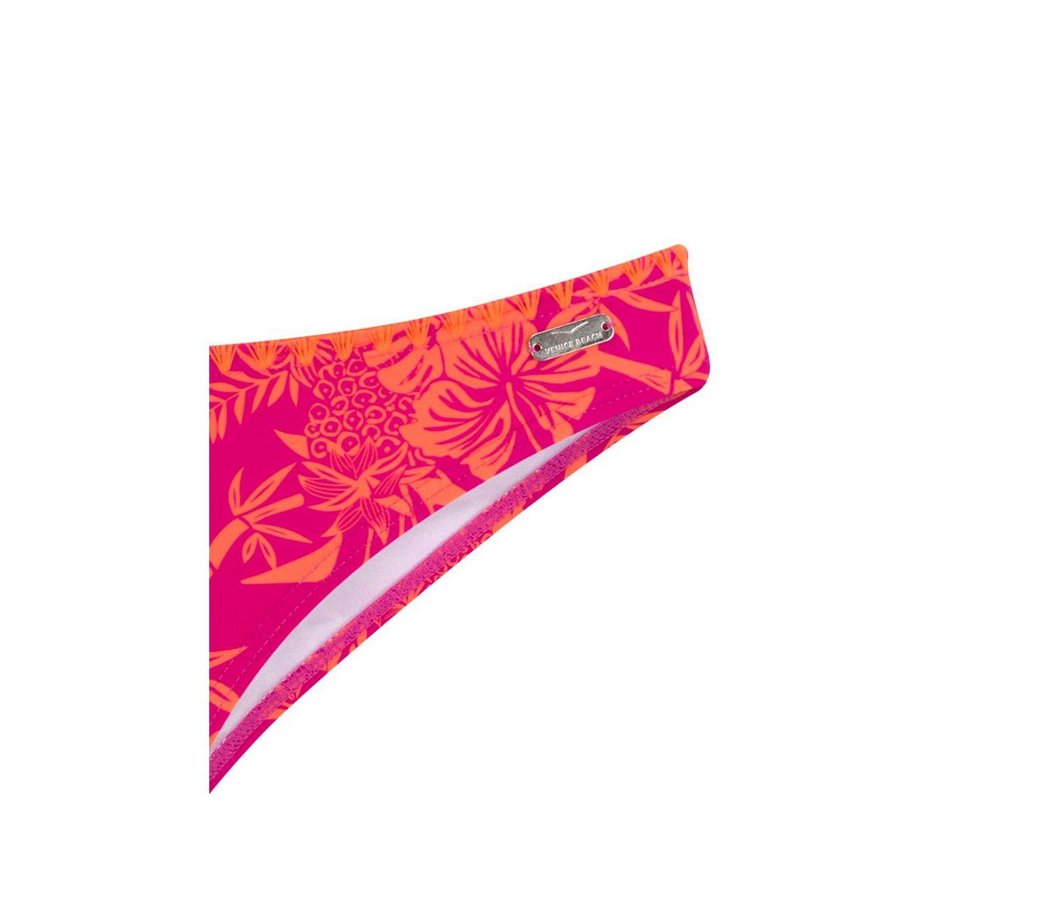 Women's Tropical Print Classic Bikini Crochet Swim Bottom
