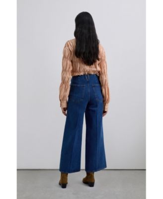 Women's Culotte Denim Pants