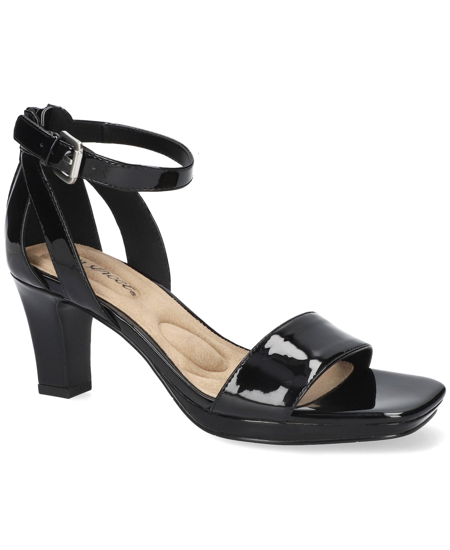 Ro Square Toe Heeled Sandals