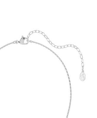 Ariana Grande x Rhodium Plated Mother of Pearl Flower Pendant Necklace