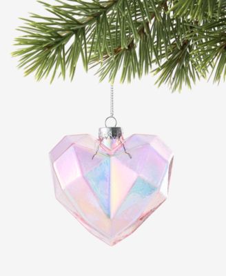 Beauty Boom Diamond Hearts Ornament