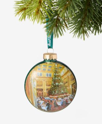 Chicago Walnut Room Disk Ornament