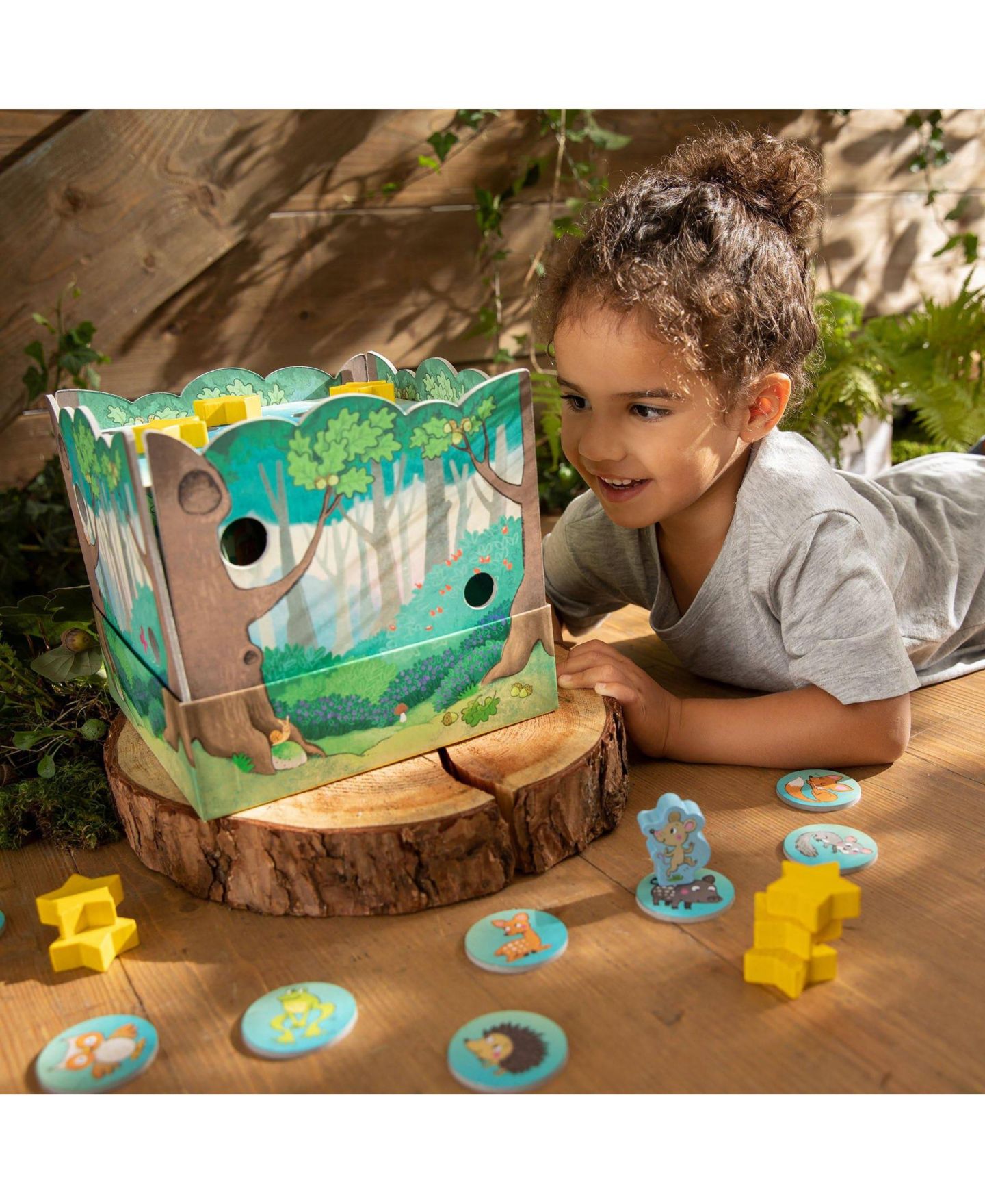 Детская настольная игра Haba Forest Friends 3D Matching & Memory Board Game, Ages 2+, цвет: Mutli — фото 7