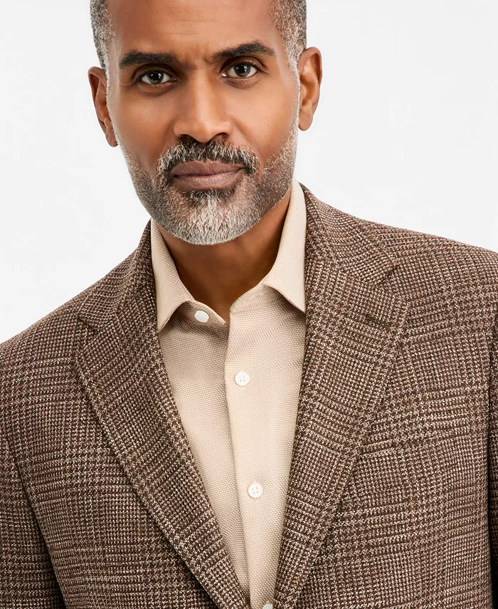 Men's Classic-Fit Soft Patterned Sport Coat - thumbnail 8
