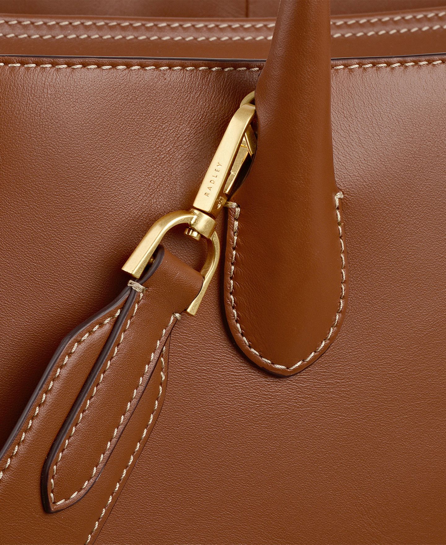 Женская сумка Radley London Romilly Extra Large Zip-Top Grab Handbag, цвет: Коньячный — фото 3